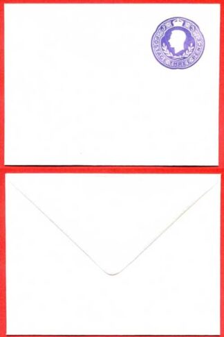 ES71 KGVI 3d Violet Stamped to Order Envelope Mint