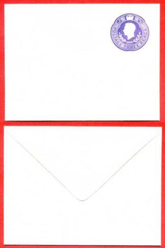 ES71 KGVI 3d Violet Stamped to Order Envelope Mint
