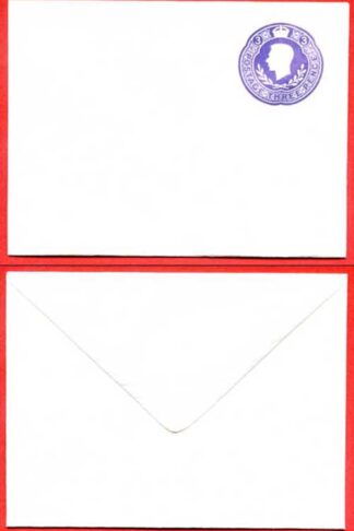 ES71 KGVI 3d Violet Stamped to Order Envelope Mint