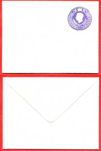ES71 KGVI 3d Violet Stamped to Order Envelope Mint
