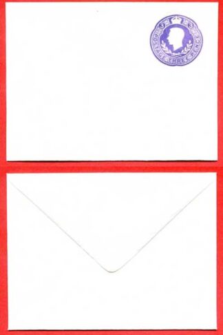 ES71 KGVI 3d Violet Stamped to Order Envelope Mint