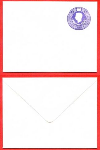 ES71 KGVI 3d Violet Stamped to Order Envelope Mint