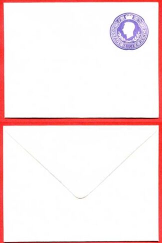 ES71 KGVI 3d Violet Stamped to Order Envelope Mint