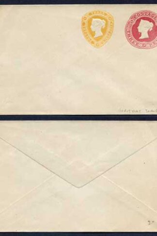 ESC57 QV 3d and 1 1/2d Compound Stamped to Order Envelope Dated 20.10.92 MINT