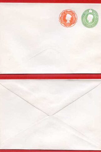 ESCP865 KGVI 1 1/2d and QEII 1/2d Compound Stamped to Order Envelope