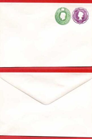 ESCP983 QEII 3d KGVI 1 1/2d Compound Stamped to Order Envelope