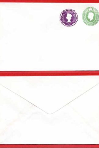 ESCP869 KGVI 1 1/2d and QEII 6d Compound Stamped to Order Envelope