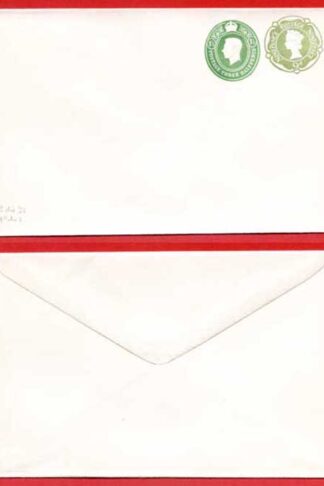 ESCP990 QEII 9d KGVI 1 1/2d Compound Stamped to Order Envelope