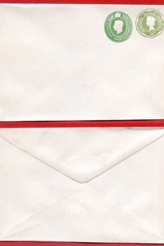 ESCP990 QEII 9d KGVI 1 1/2d Compound Stamped to Order Envelope