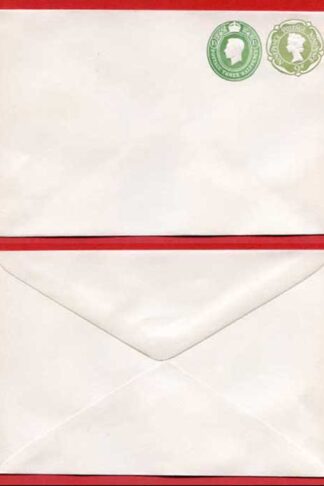 ESCP990 QEII 9d KGVI 1 1/2d Compound Stamped to Order Envelope