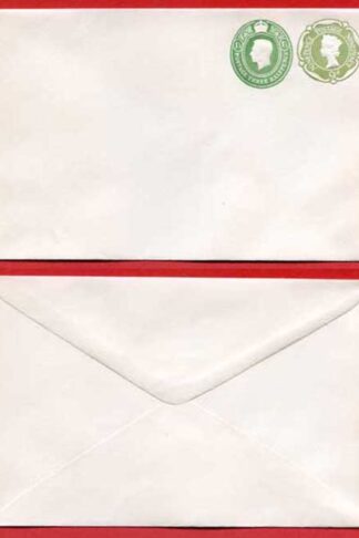 ESCP990 QEII 9d KGVI 1 1/2d Compound Stamped to Order Envelope
