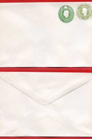 ESCP990 QEII 9d KGVI 1 1/2d Compound Stamped to Order Envelope