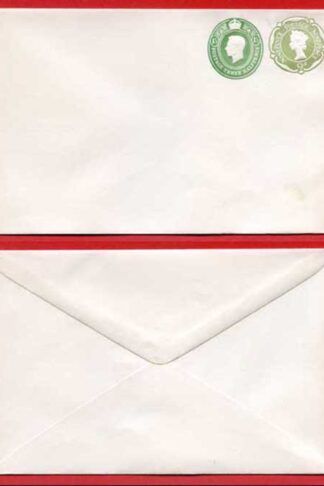 ESCP990 QEII 9d KGVI 1 1/2d Compound Stamped to Order Envelope