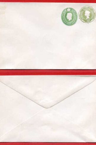 ESCP990 QEII 9d KGVI 1 1/2d Compound Stamped to Order Envelope