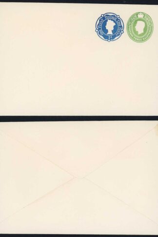 ESCP866 KGVI 1 1/2d and QEII 1d Compound Stamped to Order Envelope