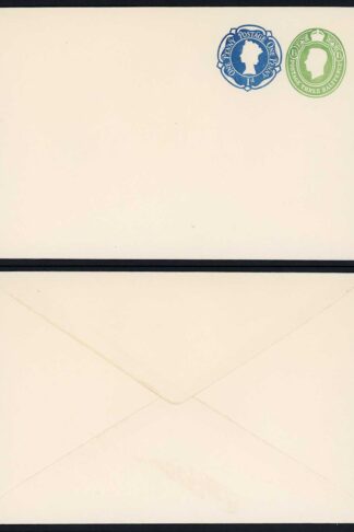 ESCP866 KGVI 1 1/2d and QEII 1d Compound Stamped to Order Envelope