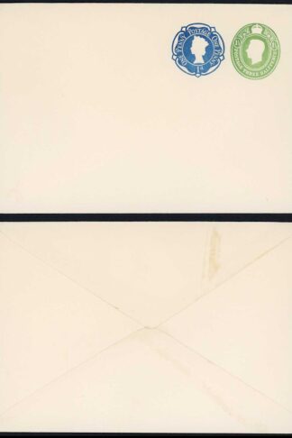 ESCP866 KGVI 1 1/2d and QEII 1d Compound Stamped to Order Envelope