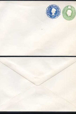 ESCP866 KGVI 1 1/2d and QEII 1d Compound Stamped to Order Envelope