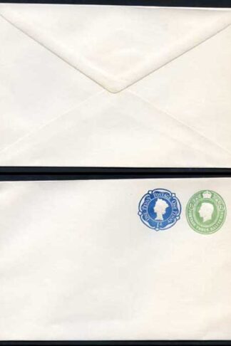 ESCP866 KGVI 1 1/2d and QEII 1d Compound Stamped to Order Envelope