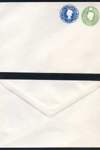 ESCP866 KGVI 1 1/2d and QEII 1d Compound Stamped to Order Envelope