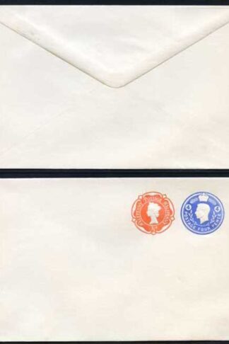 ESCP872 KGVI 4d and QEII 1/2d Compound Stamped to Order Envelope