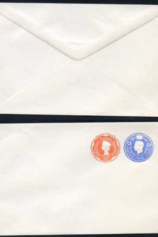 ESCP872 KGVI 4d and QEII 1/2d Compound Stamped to Order Envelope
