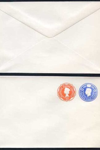 ESCP872 KGVI 4d and QEII 1/2d Compound Stamped to Order Envelope