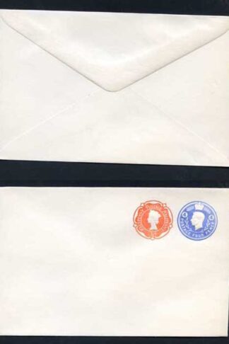 ESCP872 KGVI 4d and QEII 1/2d Compound Stamped to Order Envelope