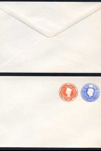 ESCP872 KGVI 4d and QEII 1/2d Compound Stamped to Order Envelope