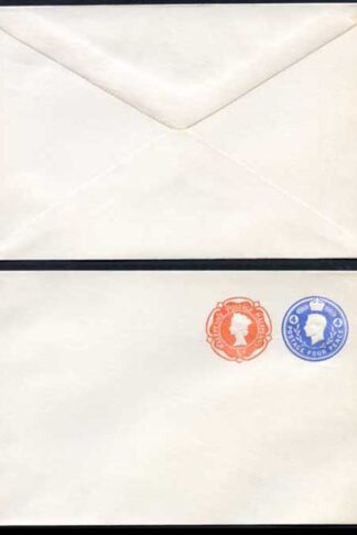 ESCP872 KGVI 4d and QEII 1/2d Compound Stamped to Order Envelope