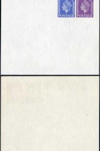 WS92 QEII 3d and 4d Stamped to Order Gummed Newspaper Wrapper VERY RARE