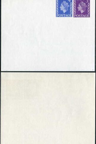 WS92 QEII 3d and 4d Stamped to Order Gummed Newspaper Wrapper VERY RARE