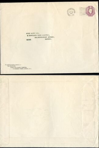 ES73 KGVI 6d Purple Stamped to Order Used Size (approx 10.5x7.5)