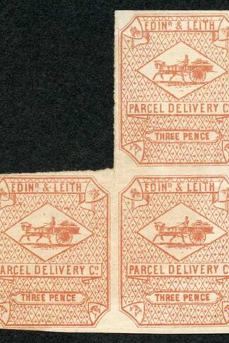 Circular Delivery SGCD19 Edinburgh and Leith 3d brown red mint block
