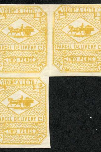Circular Delivery SGCD18 Edinburgh and Leith 2d yellow mint block