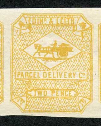 Circular Delivery SGCD18 Edinburgh and Leith 2d yellow mint horizontal triple