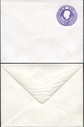 ES71 KGVI 3d Violet Stamped to Order Envelope Mint