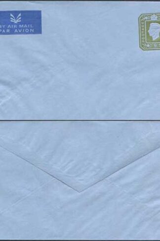 ES74 KGVI 9d Green Stamped to Order Air Mail Envelope Mint