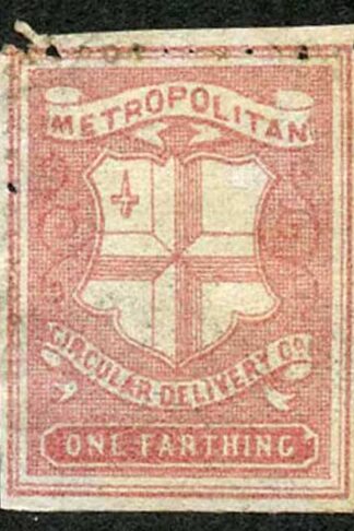 Circular Delivery SGCD38 Metropolitan 1/4d rose carmine mint