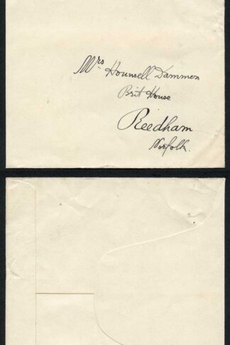 ES47 KGV 3d Envelope Approx 153x141mm Stamped to Order Used