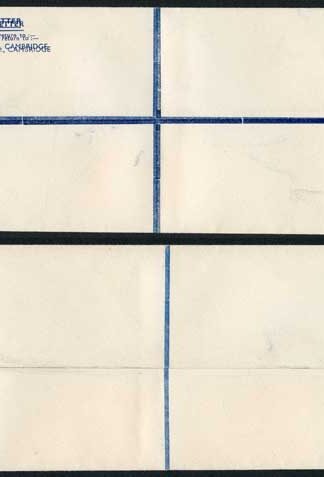 QEII RSP8 1/3 PRIVATE Registered Envelope Size J (DOUBLE PRINT)