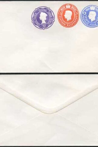 ESCP875 KGVI 4d and 1/2d Plus QEII 3d Compound Stamped to Order Envelope