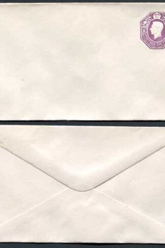 ES73 KGVI 6d Envelope Approx 89x152mm Stamped to Order