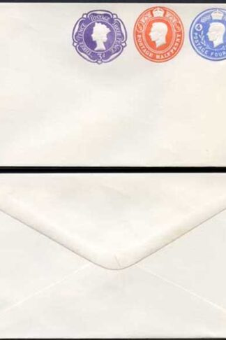 ESCP875 KGVI 4d and 1/2d Plus QEII 3d Compound Stamped to Order Envelope