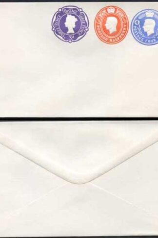 ESCP875 KGVI 4d and 1/2d Plus QEII 3d Compound Stamped to Order Envelope