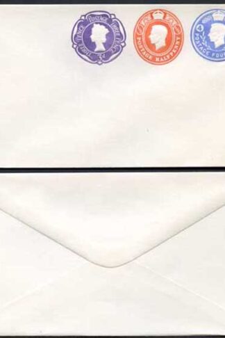 ESCP875 KGVI 4d and 1/2d Plus QEII 3d Compound Stamped to Order Envelope