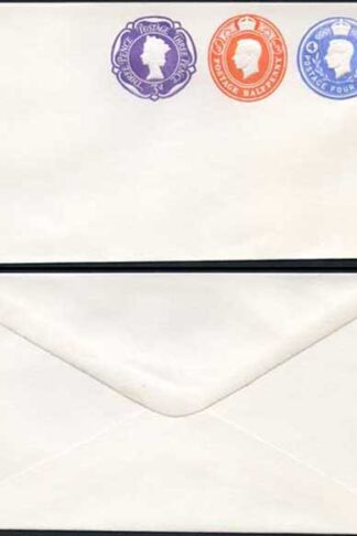 ESCP875 KGVI 4d and 1/2d Plus QEII 3d Compound Stamped to Order Envelope