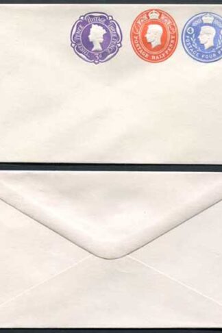 ESCP875 KGVI 4d and 1/2d Plus QEII 3d Compound Stamped to Order Envelope