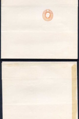 ES45 KGV 2d Stamped to Order Wrapper Approx 11 x 15 inch Mint