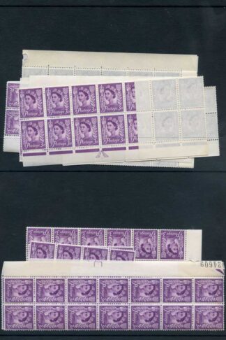 Jersey XJ4 3d Deep Lilac Crowns Wmk Violet Phos Selection of Blocks
